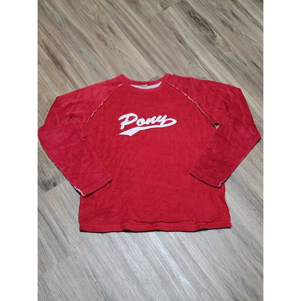 Vtg PONY Reverse Seam Sample Shirt - Picture 5 of 8